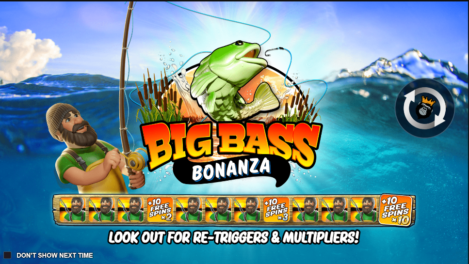 Big Bass Bonanza pokie at Methspin Casino Australia